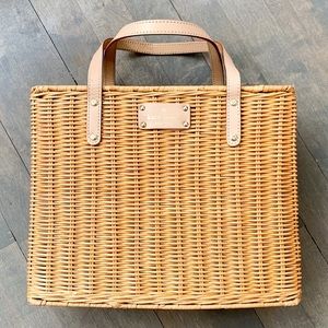 Kate Spade Summer Straw Bag (Awesome Condition)